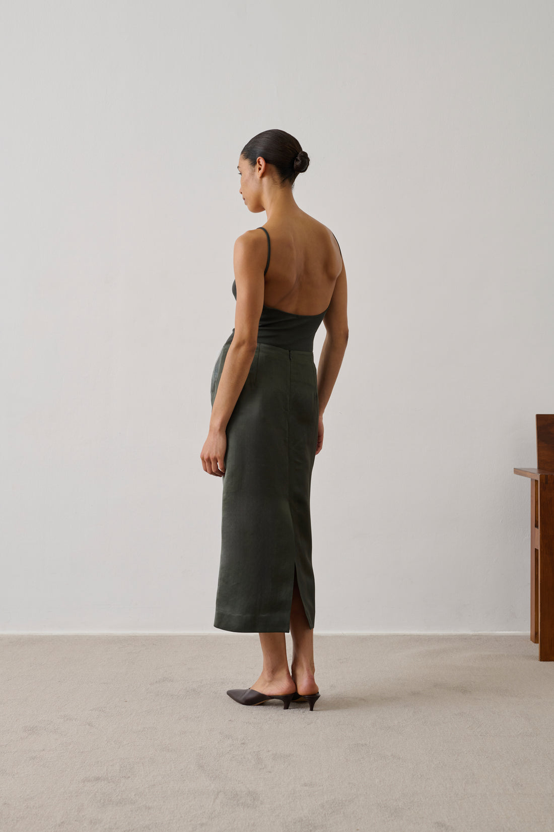 Jupe Helia - Vert Foncé - Femme