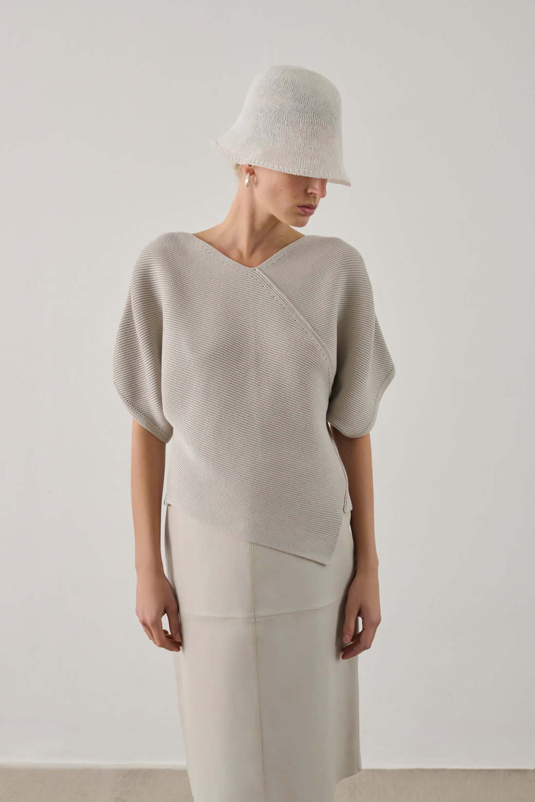 Pull Essaouira - Gris Pâle - Coton - Femme