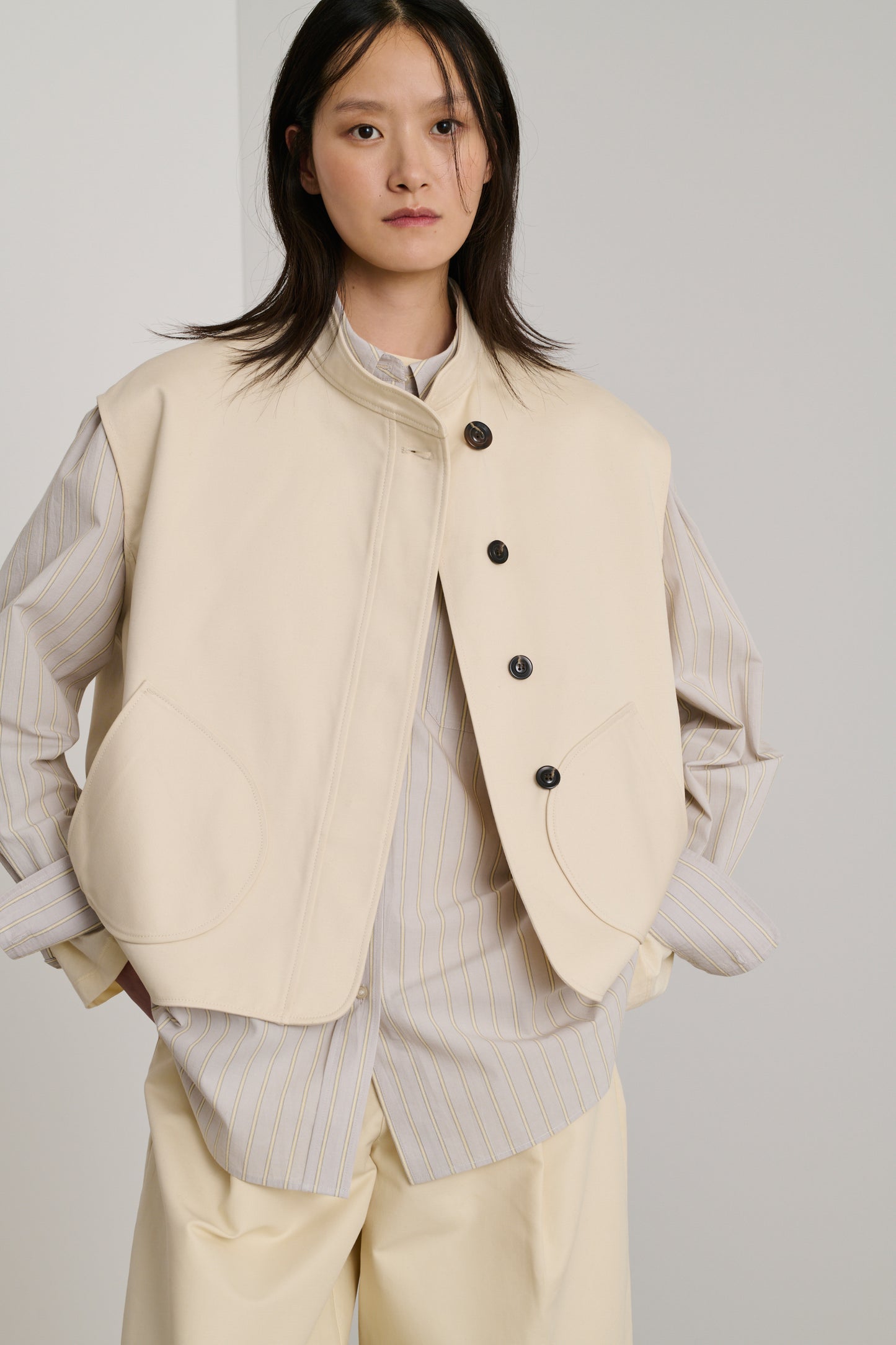 Blouson Adeline - Blanc Cassé - Coton - Femme