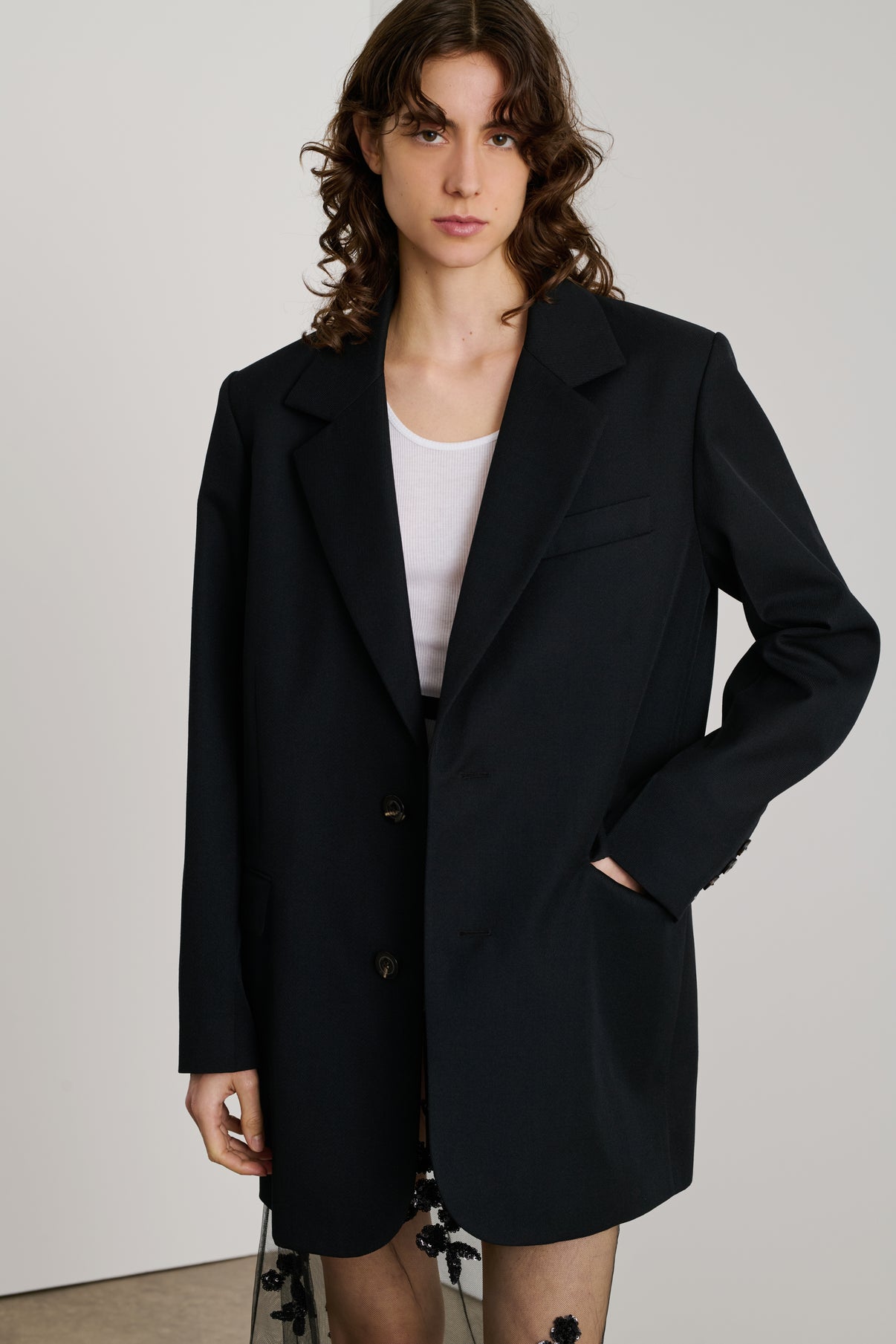 Veste Tailor - Noir - Femme vue 4