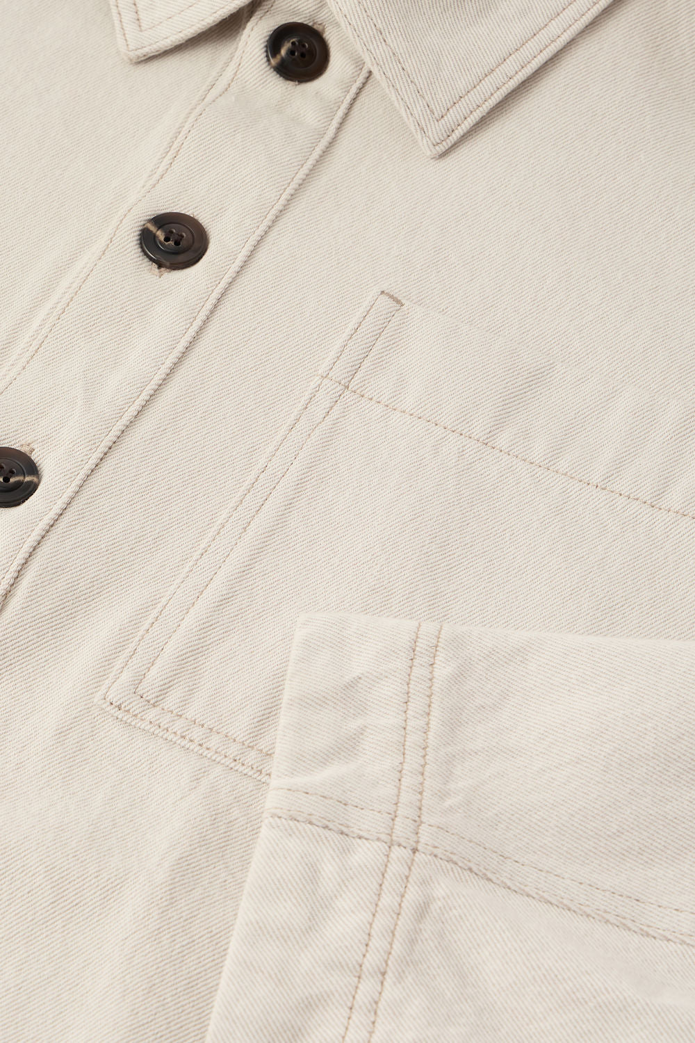 Chemise Austin - Blanc Grès - Coton - Femme vue 6