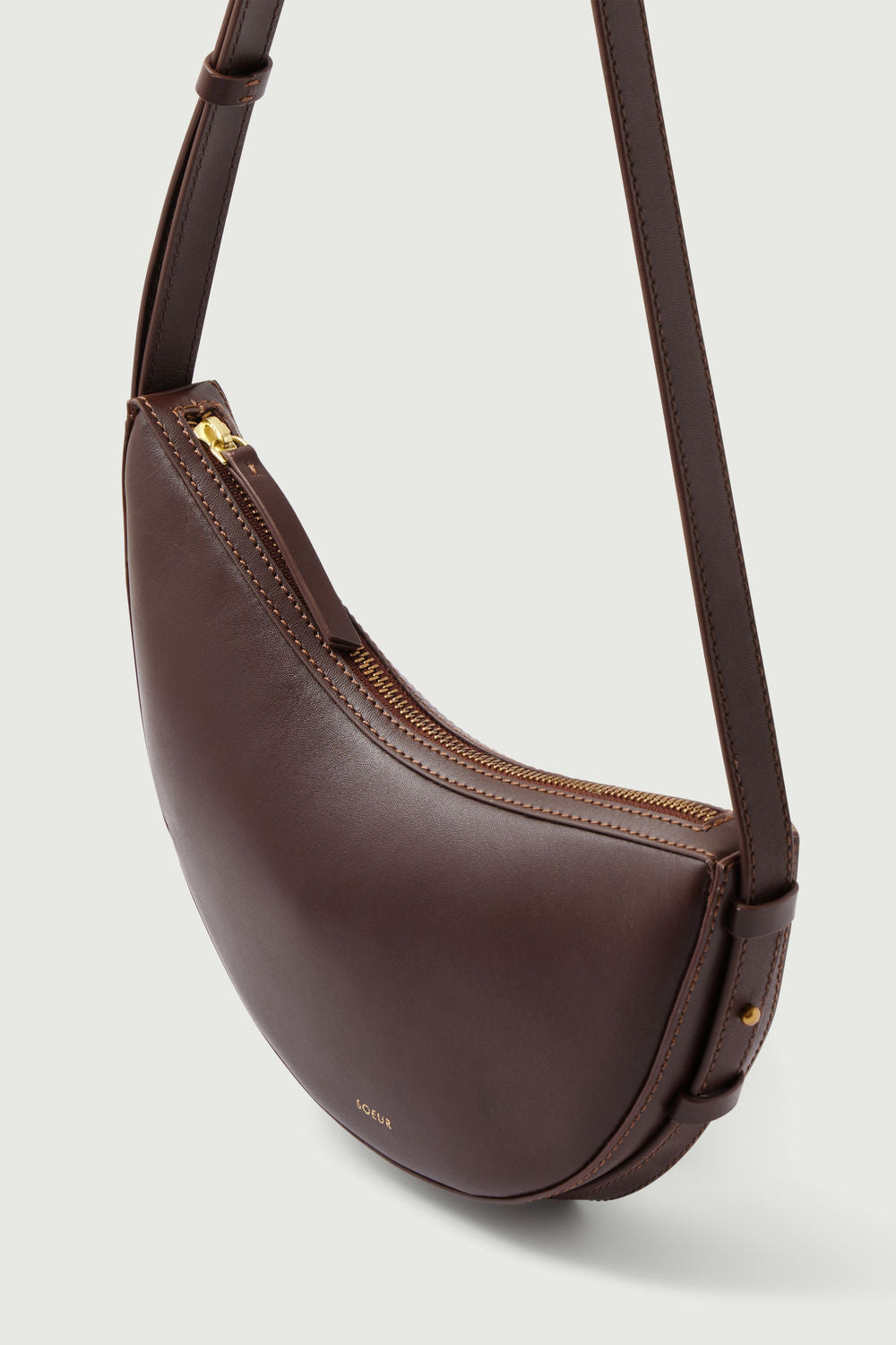 Sac Wino Mini - Chocolat - Cuir - Femme